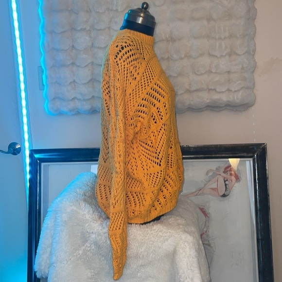 Rag and bone brand new with tags cotton blend knit crochet sweater it is NWOT - Picture 5 of 8